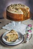 vegan almond and semolina sugee cake